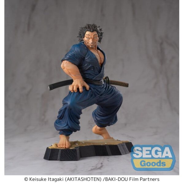 Baki-Dou Luminasta Figura PVC Musashi Miyamoto 17 cm