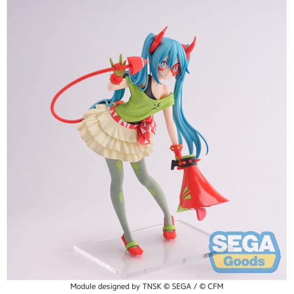 Hatsune Miku Project DIVA X FIGURIZMa Figura PVC Hatsune Miku DE:MONSTAR T.R. 22 cm