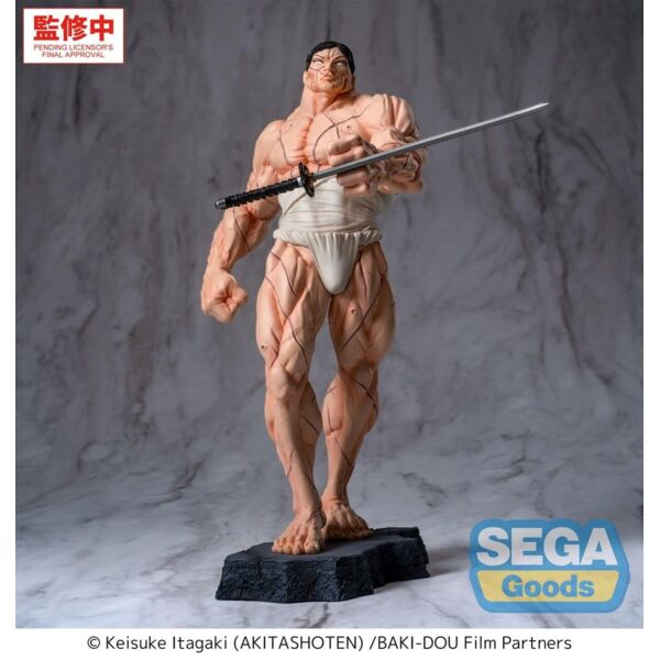 Baki-Dou Luminasta Figura PVC Kaoru Hanayama 23 cm