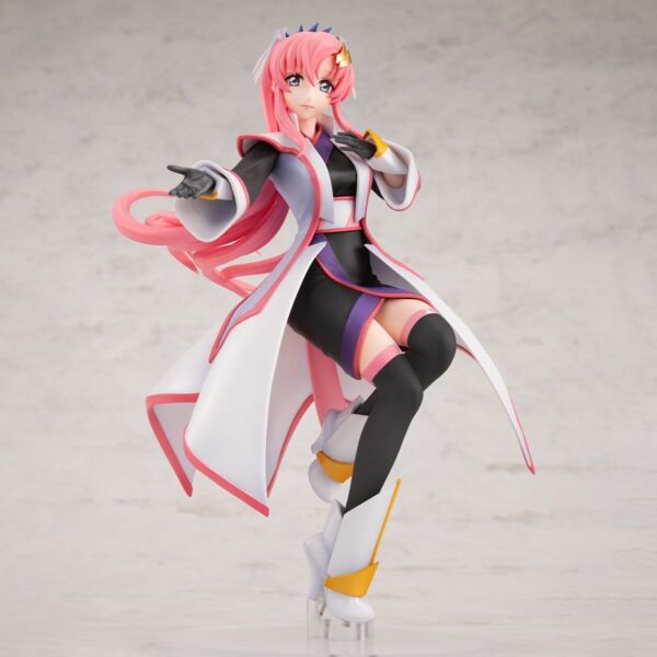 Gundam GGG (Gundam Girls Generation) Series PVC Figure Mobile Suit Gundam SEED FREEDOM Lacus Clyne Battle Surcoat Ver. 22 cm