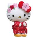 Red Kimono Hello Kitty Plush Sanrio 22 cm