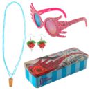 Luna Lovegood Sunglasses Necklace and Earrings Harry Potter Accessories 3 Pack