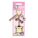 Pompompurin Keychain with Charms Sanrio
