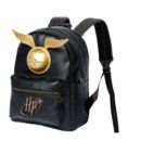 Mochila Snitch Dorada Fashion Harry Potter