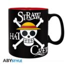 Monkey D. Luffy & Jolly Roger Mugiwara Mug One Piece 460 ml