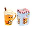 Taza y Tapa 3D Latte Citrouille Epicé 325 ml