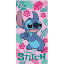 Tropical Pink Towel Beach Lilo & Stitch Disney 140 x 70 cms