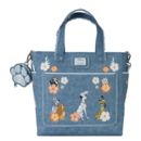 Bolso Tote Bag Mochila Convertible Perros y Gatos Denim Disney Loungefly