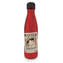 Monkey D. Luffy Wanted Stainless Steel Bottle One Piece 540 ml