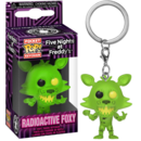 Radioactive Foxy Five Nights at Freddy's Keychain Pocket Funko POP