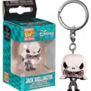 Scary Face Jack Skellington Nightmare Before Christmas Disney Keychain Pocket Funko POP 