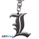 L Symbol Keychain Death Note