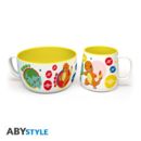 Pikachu & Kanto Initials Set Gift Pack Mug 380 ml & Bowl 850 ml Pokémon