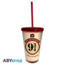 Vaso con Pajita Plataforma 9 3/4 Harry Potter