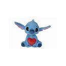 Stitch with Heart Plush Lilo & Stitch Disney 25 cms