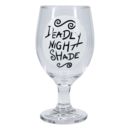 Deadly Night Shade Glass Cup Nightmare Before Christmas Disney 350 ml