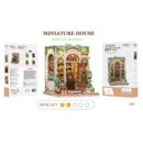Miniature House: Green Life Bookshop Book Nook DIY Diorama