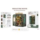 Miniature House: The Darkness Herbarium Book Nook DIY Diorama