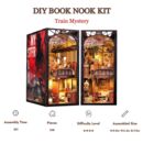 Diorama DIY Book Nook Mystery Train