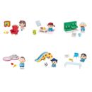 Gashapon Figuras Crayon Shin Chan Futaba Kindergarten (Caja Completa)