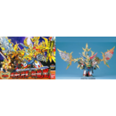 Model Kit BB167 Kijin Daisyougun Siryuhou Kirahagane Gok Gundam