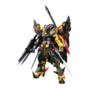 Model Kit Gundam Astray Goldframe Amatsu Mina 1/144 RG Gundam