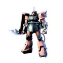 MS-06FS Zaku II Garma Customized Gundam Model Kit HG