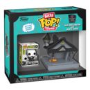 Expositor Jack Skellington en Casa Pesadilla antes de Navidad Disney Funko Bitty Pop Town