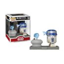 R2-D2 & Princess Leia Hologram Star Wars Funko POP! Deluxe 766