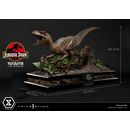 Velociraptor Attack Statue Jurassic Park Legacy Museum Collection