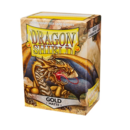 Gold Matte Standard Card Sleeves Dragon Shield (Pack 100)