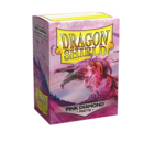 Fundas Estándar Pink Diamond Matte Dragon Shield (Pack 100)