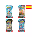 Escarlata y Púrpura Corona Astral Blistered Booster Pack Pokémon TCG (Spanish)