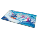 Stitch and Angel in Winterspell Hyperia City Playmat TCG Disney Lorcana