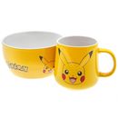 Taza y Bol Set Pikachu Pokemon