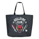 Bolso Tote Bag XL Hellfire Club Stranger Things