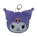 Monedero Redondo Terciopelo Kuromi Sanrio