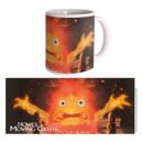 Taza Calcifer El castillo ambulante Studio Ghibli 340 ml