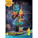 Figura Bunny y Ducky Coin Ride Toy Story 4 Disney Series Diorama D-Stage