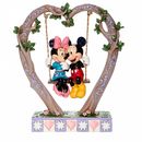 Figura Mickey y Minnie On Swing Disney Traditions Jim Shore