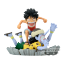 Figura Monkey D. Luffy vs Arlong One Piece Log stories WCF