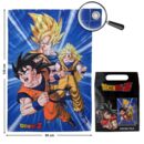 Poster de Tela Son Goku Transformaciones Dragon Ball Z 125 x 85 cm