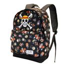 Skull and Chibi Characters Backpack  One Piece