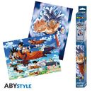Poster Goku Ultra Instinto Dragon Ball Super Set 52 x 38 cms