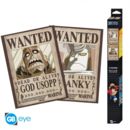 Wanted Usopp & Franky Set 2 Poster One Piece 52 x 38 cms