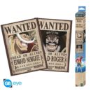 Set 2 Pósteres Gol D. Roger y Edward Newgate One Piece 52 x 38 cms