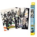 Heroes and Villains 2 Posters Set My Hero Academia 52 x 38 cms