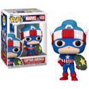 Captain America Christmas Holiday Marvel Comics Funko POP! 1438