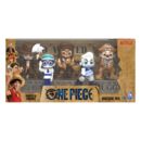 Set 6 Mini Figuras Piratas y Marines Gold One Piece Live Action