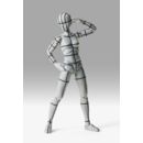 S.H.Figuarts Action Figure Body-Chan Sports Edition Wire Frame (Gray Color Ver.) 15 cm 